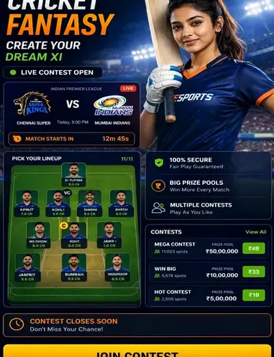Jeetwincasino (jeetwin casino) fantasy cricket & matchday visual 3